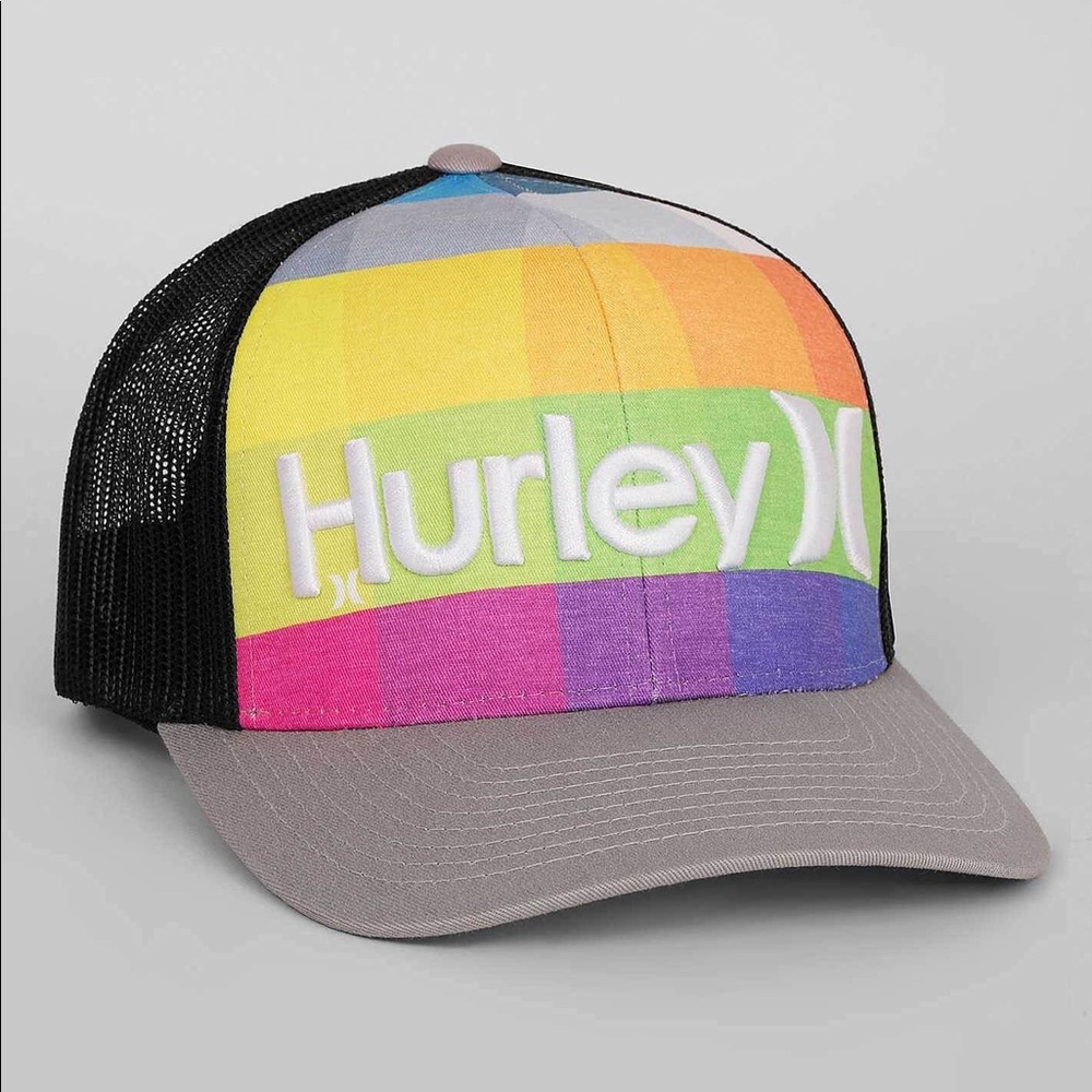 ISO rainbow kings Hurley hat